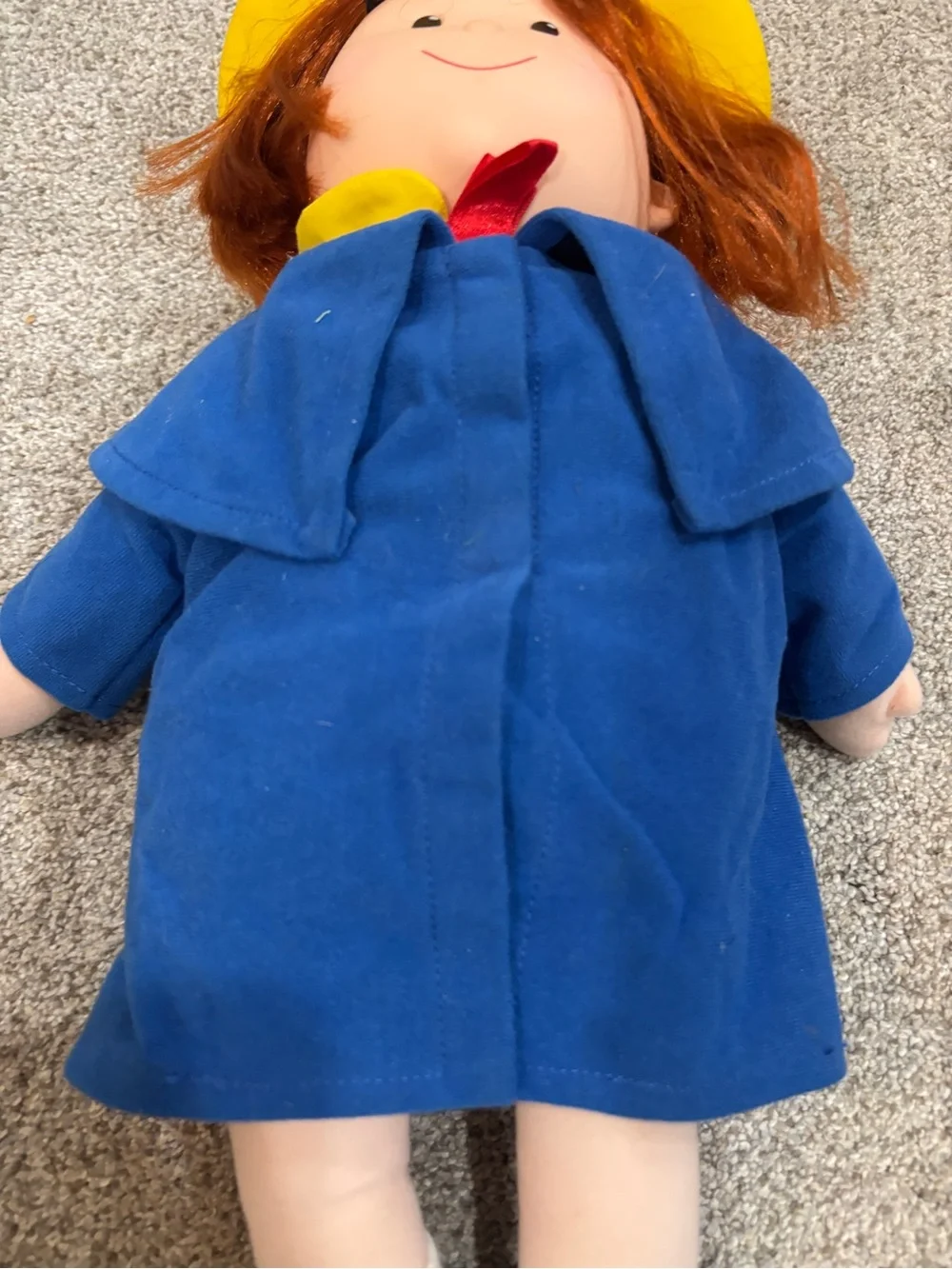 Madeline Talking French Doll School Uniform Hat Bonjour Interactive Plush Vinyl